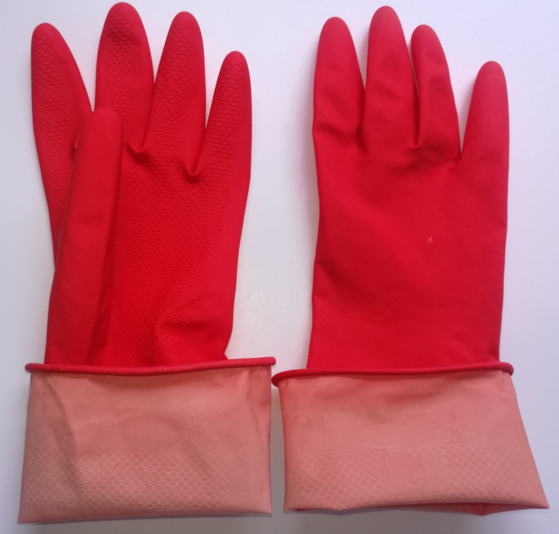 Household Latex Gloves-Dip