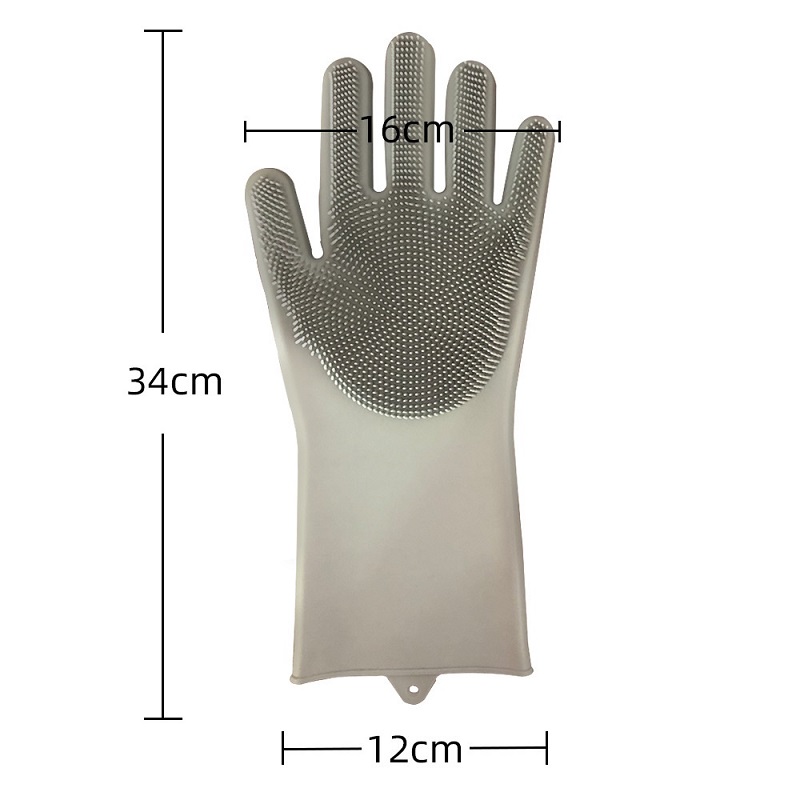 silicon gloves size